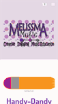 Mobile Screenshot of melissmamusic.com